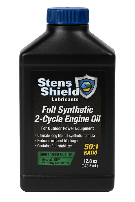 80-12C12 Stens Shield 2-Cycle Engine Oil Case of 12 Bottles
