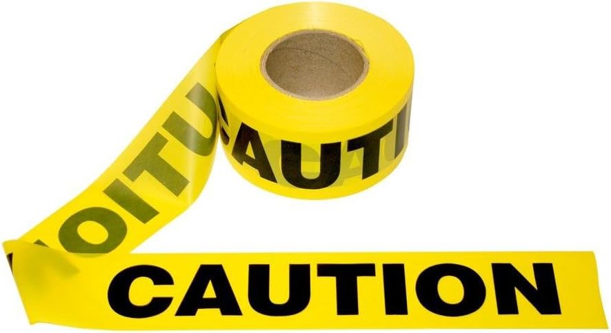 81-39S CAUTION TAPE 3" X 100'