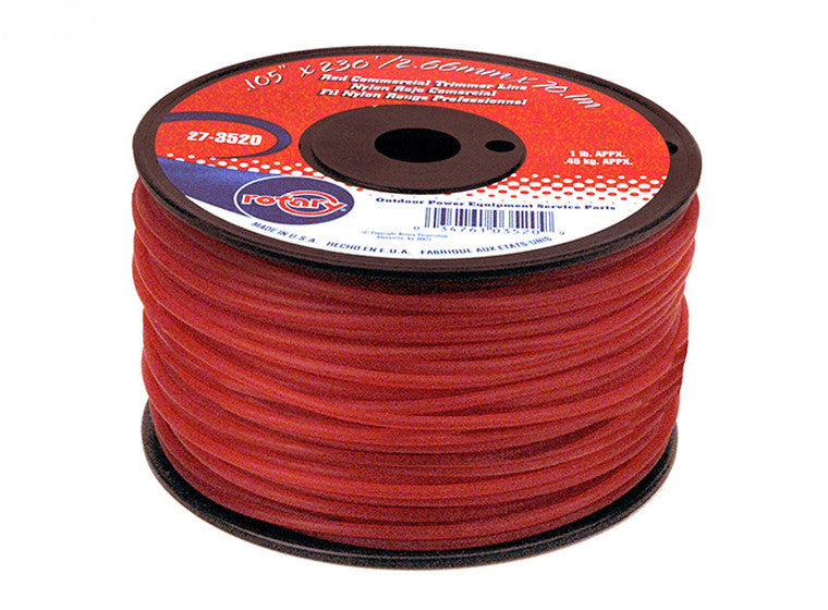 83-6 .130 Round - 1 LB Spool Red Line MADE IN USA!