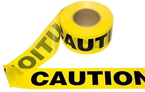 81-39 CAUTION TAPE 3" X 1000'